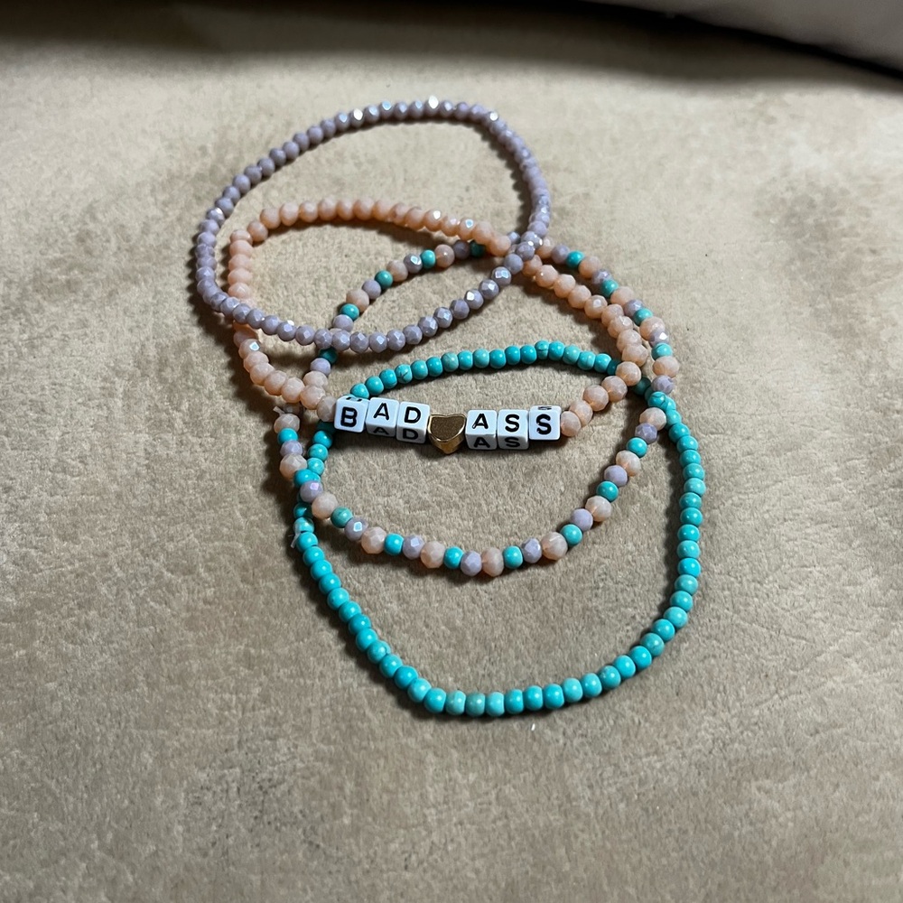 “Bad ass” bracelet stack ✨ - Picture 2 of 3